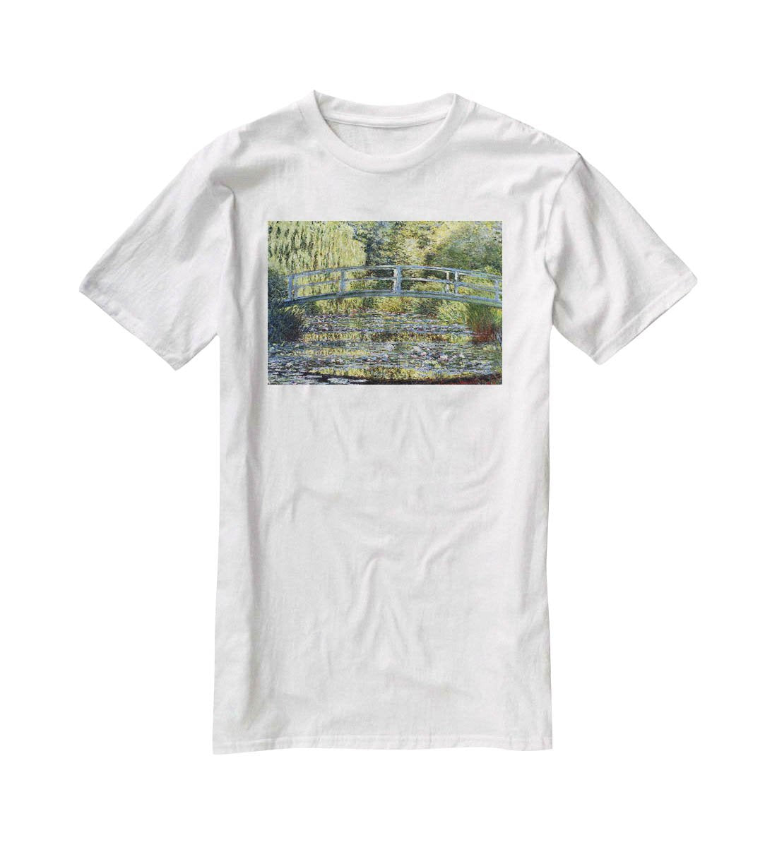 Water Lilies 9 by Monet T-Shirt - Canvas Art Rocks - 5