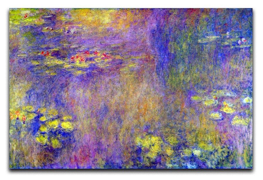 Water Lilies Yellow nirvana by Monet Canvas Print & Poster  - Canvas Art Rocks - 1