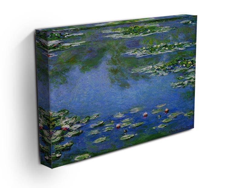 Water Lilies by Monet Canvas Print & Poster - Canvas Art Rocks - 3