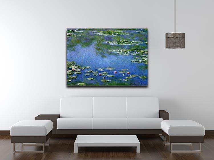 Water Lilies by Monet Canvas Print & Poster - Canvas Art Rocks - 4