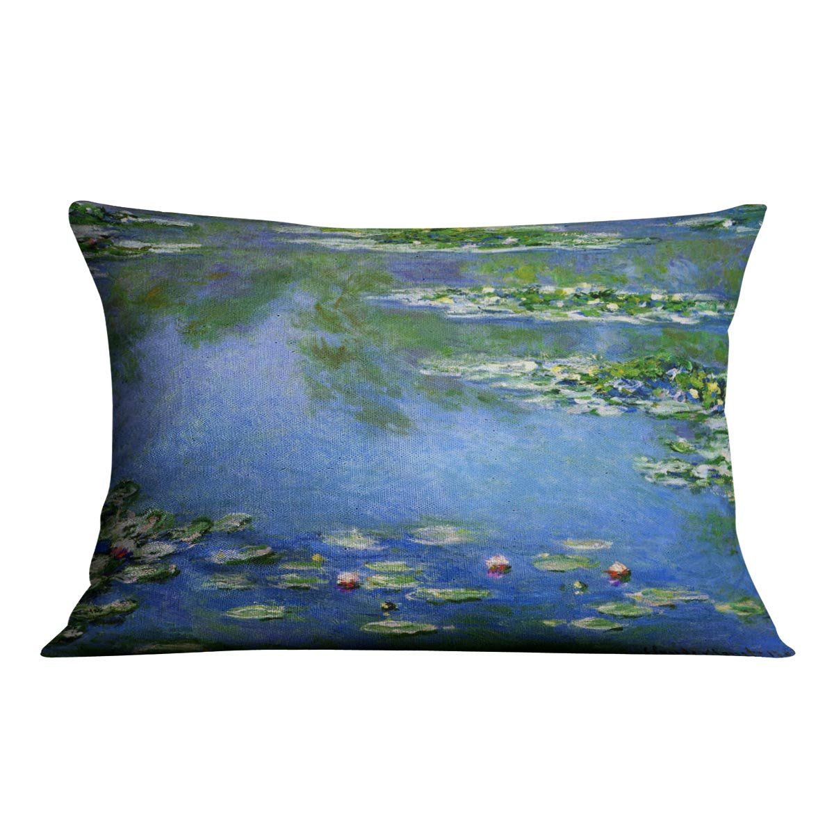 Water Lilies by Monet Throw Pillow