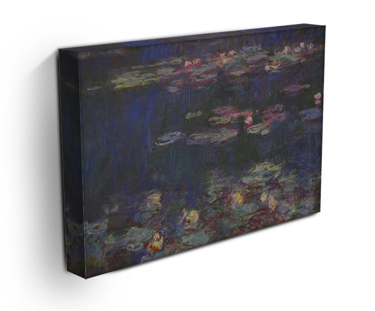Water Lillies 11 by Monet Canvas Print & Poster - Canvas Art Rocks - 3