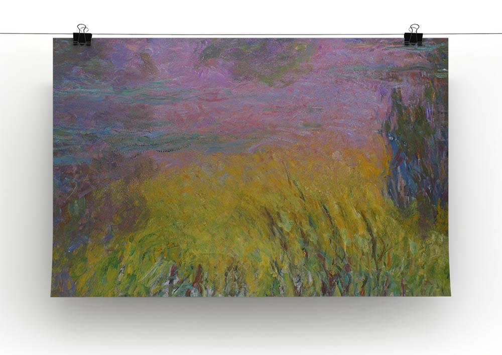 Water Lillies 12 by Monet Canvas Print & Poster - Canvas Art Rocks - 2