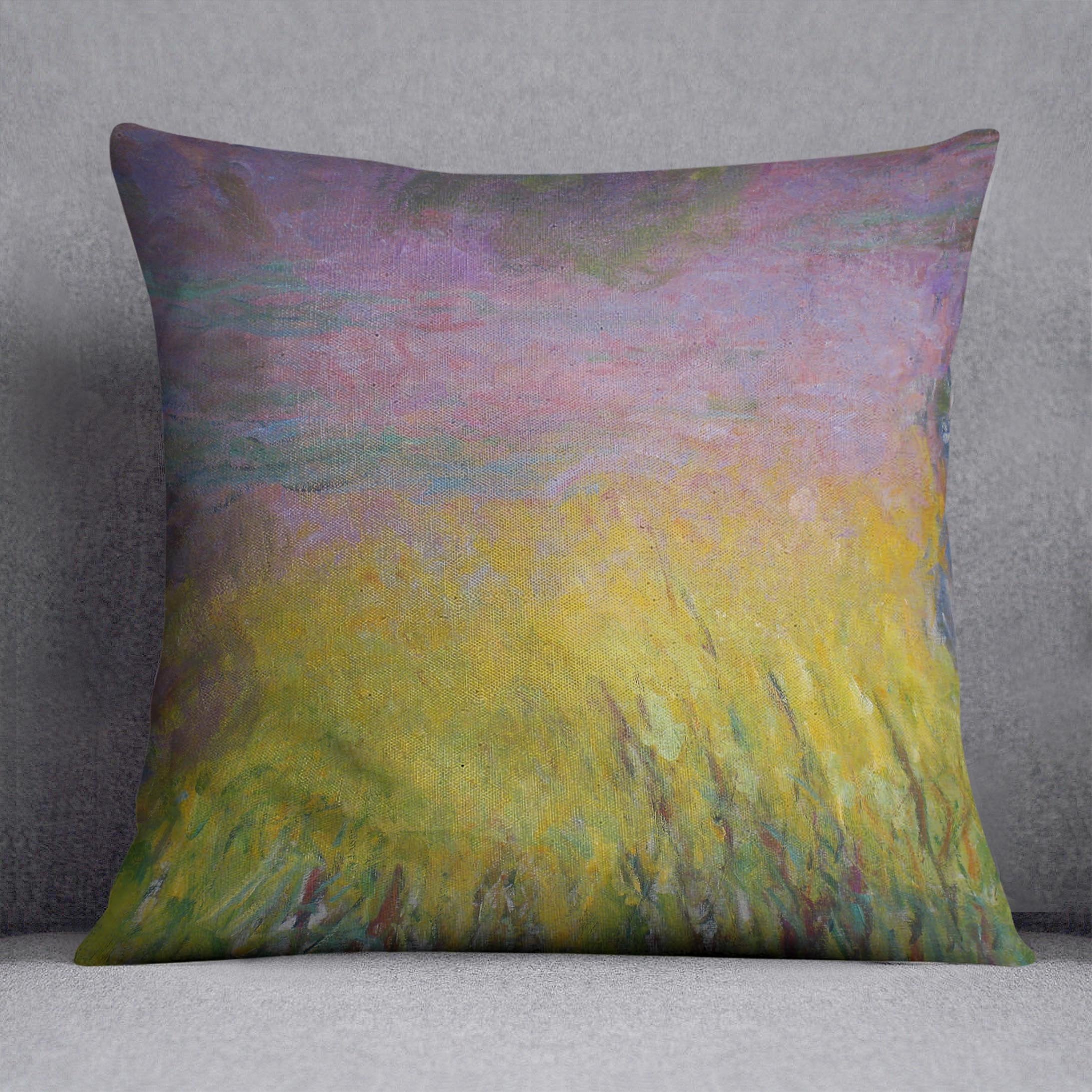 Water Lillies 12 by Monet Throw Pillow