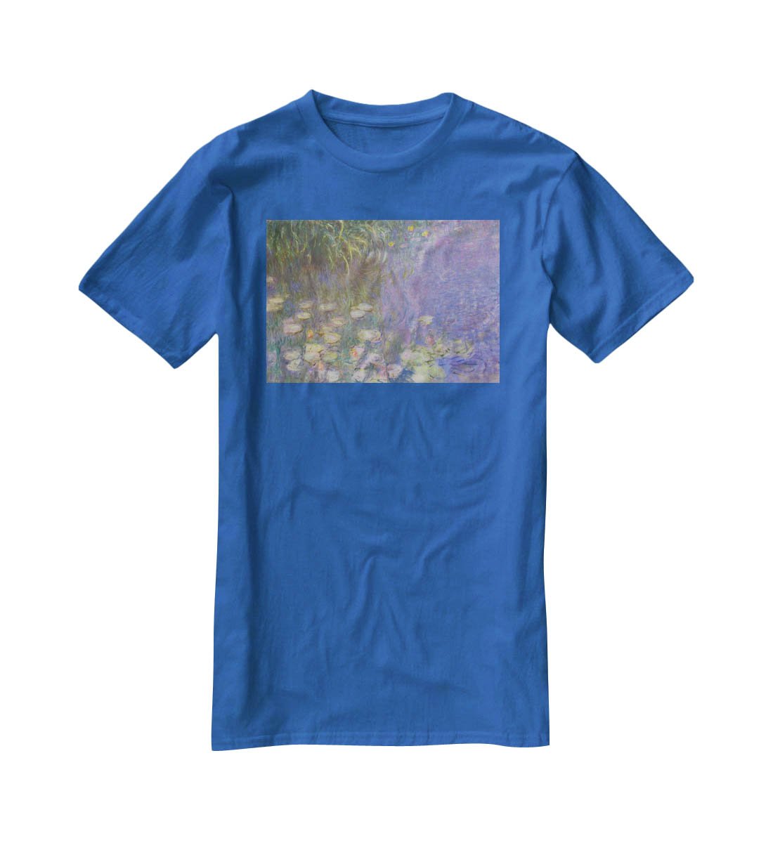 Water Lillies 13 by Monet T-Shirt - Canvas Art Rocks - 2