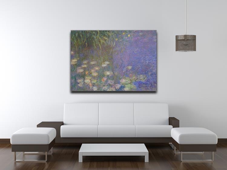 Water Lillies 13 by Monet Canvas Print & Poster - Canvas Art Rocks - 4