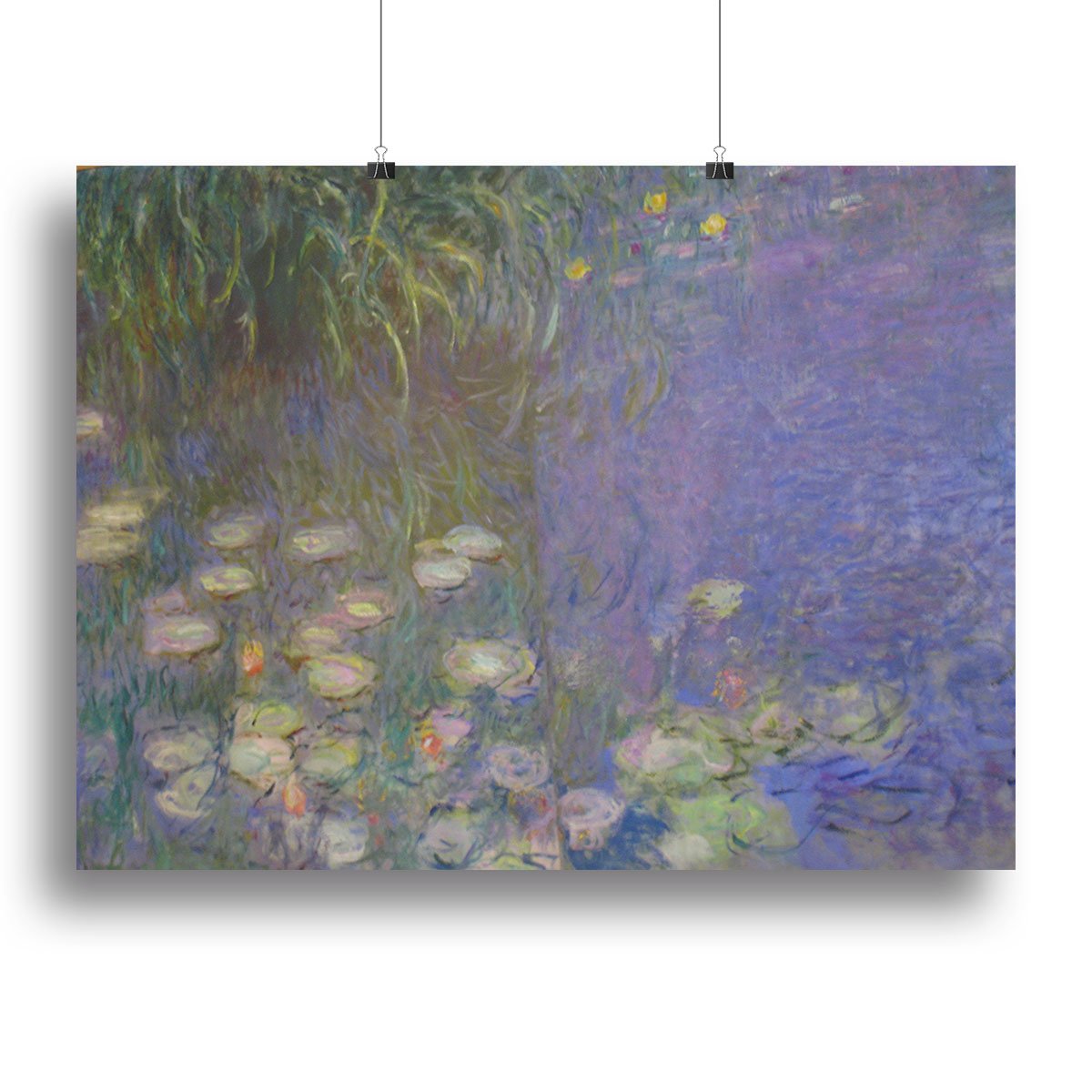 Water Lillies 13 by Monet Canvas Print or Poster