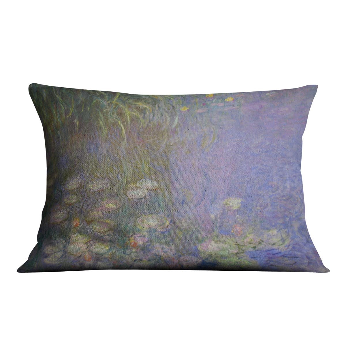 Water Lillies 13 by Monet Throw Pillow