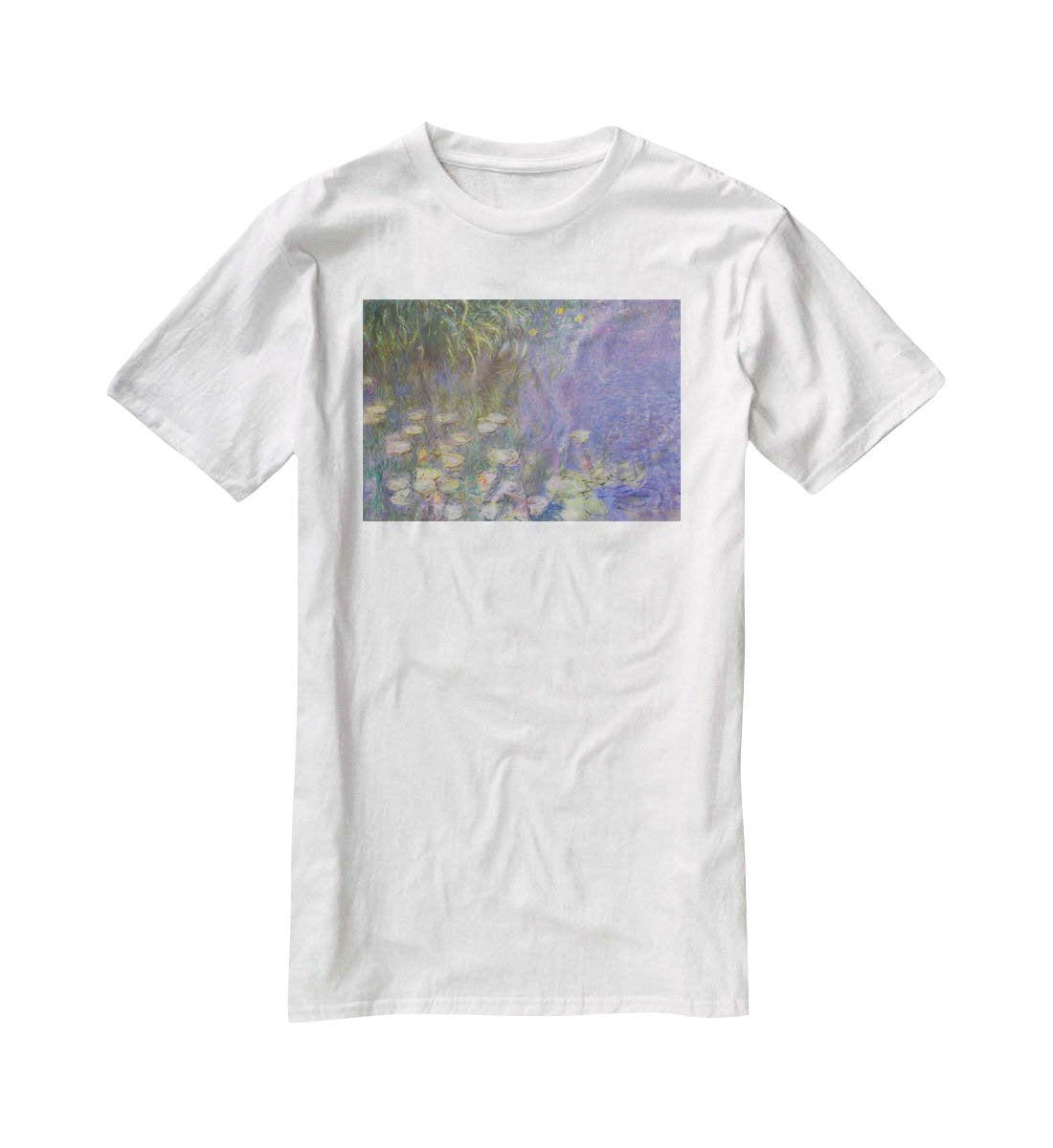 Water Lillies 13 by Monet T-Shirt - Canvas Art Rocks - 5