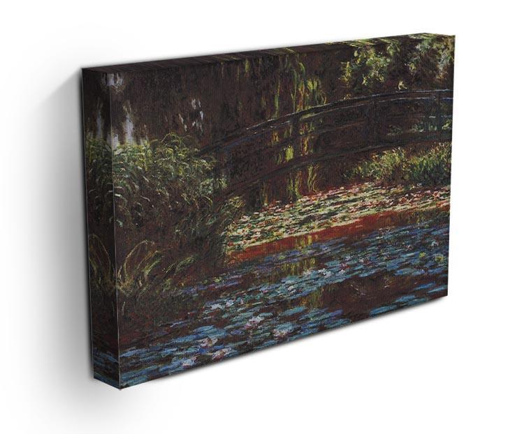 Water Lily Pond 1 by Monet Canvas Print & Poster - Canvas Art Rocks - 3