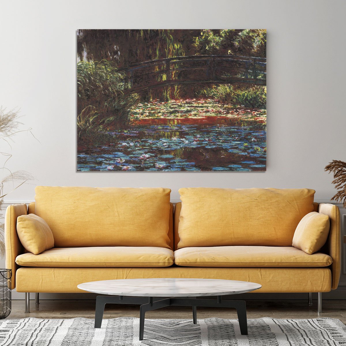 Water Lily Pond 1 by Monet Canvas Print or Poster