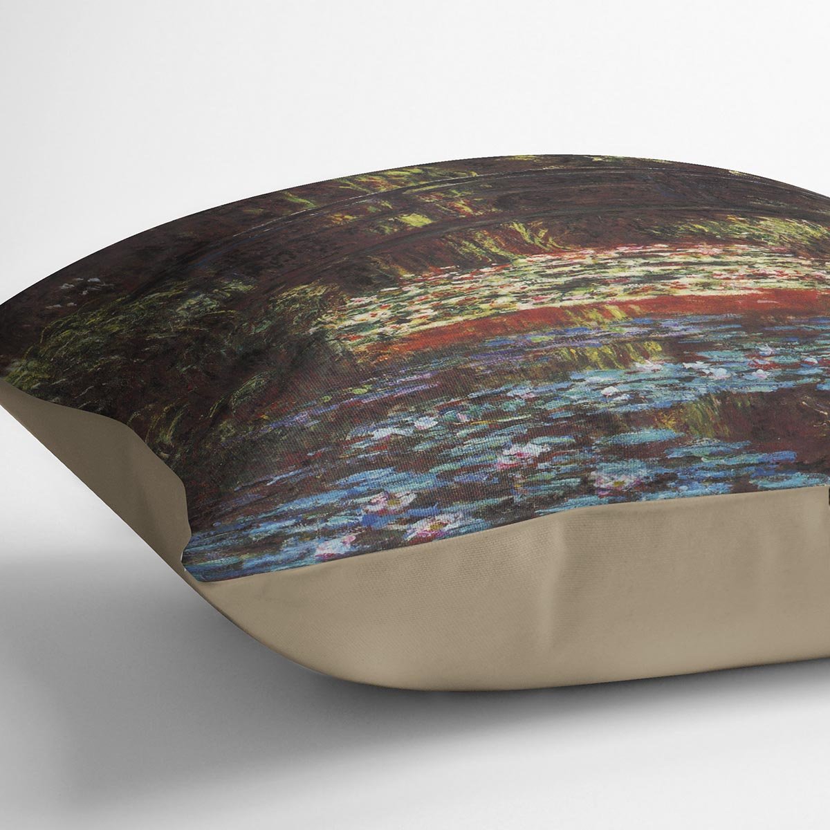 Water Lily Pond 1 by Monet Throw Pillow