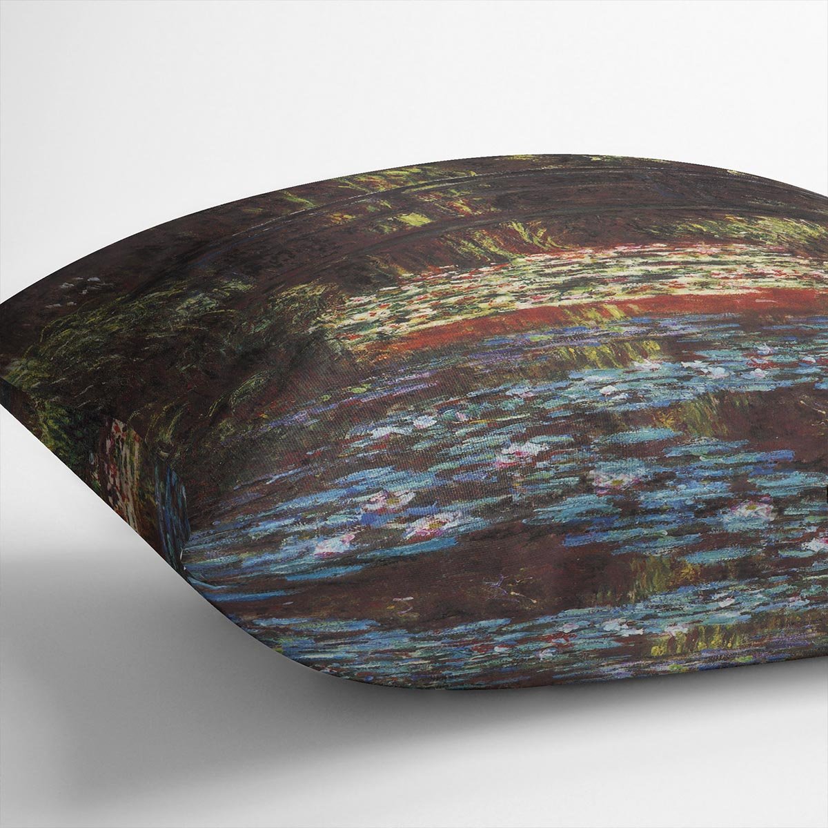 Water Lily Pond 1 by Monet Throw Pillow