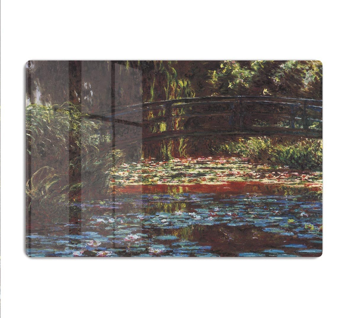 Water Lily Pond 1 by Monet HD Metal Print