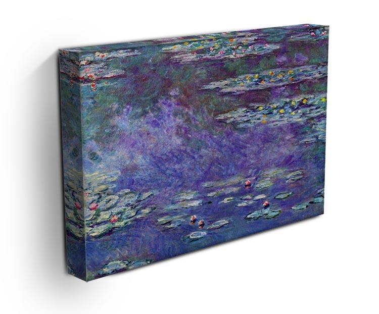 Water Lily Pond 3 by Monet Canvas Print & Poster - Canvas Art Rocks - 3