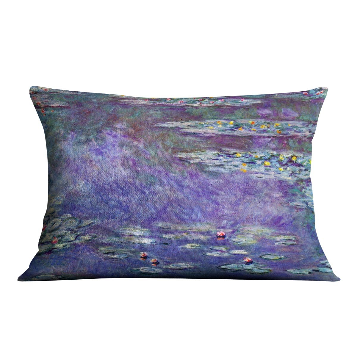Water Lily Pond 3 by Monet Throw Pillow