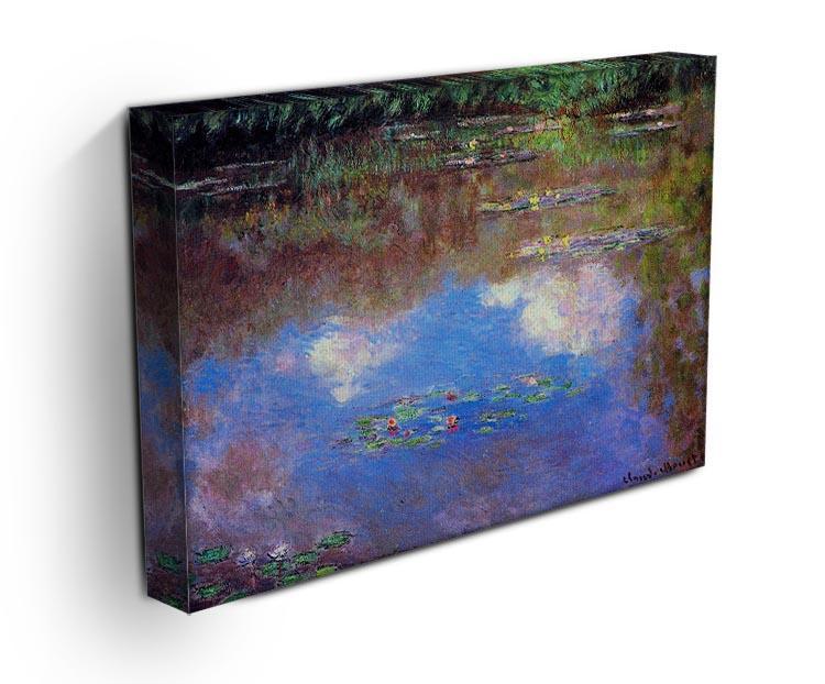 Water Lily Pond 4 by Monet Canvas Print & Poster - Canvas Art Rocks - 3