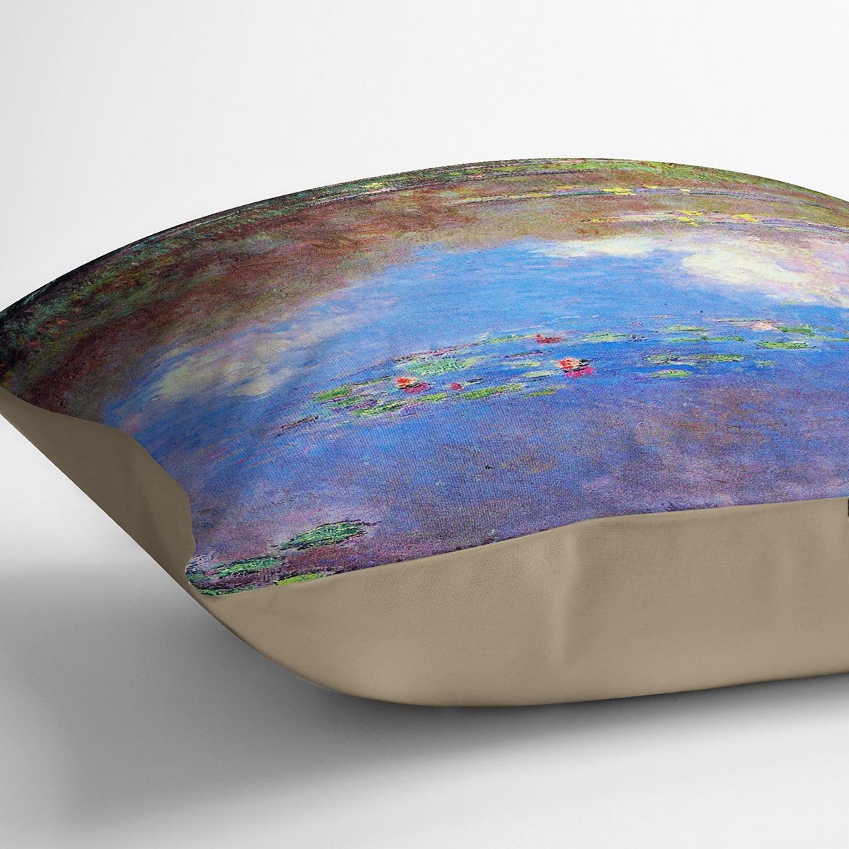 Water Lily Pond 4 by Monet Throw Pillow