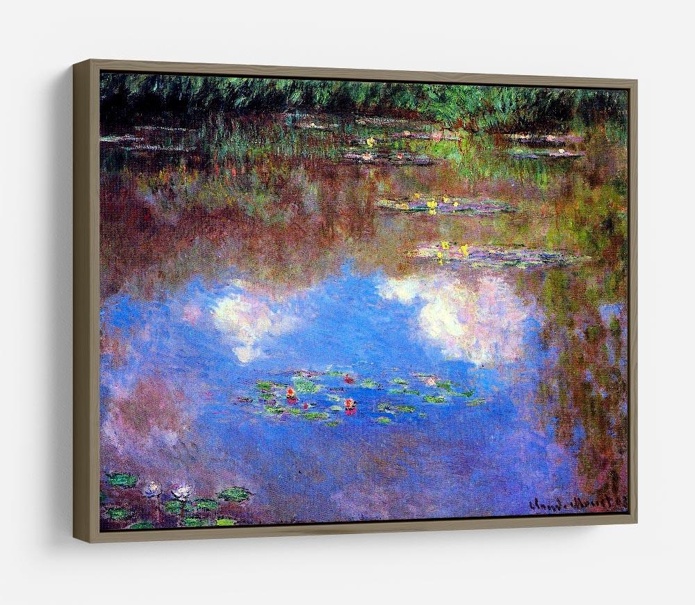 Water Lily Pond 4 by Monet HD Metal Print