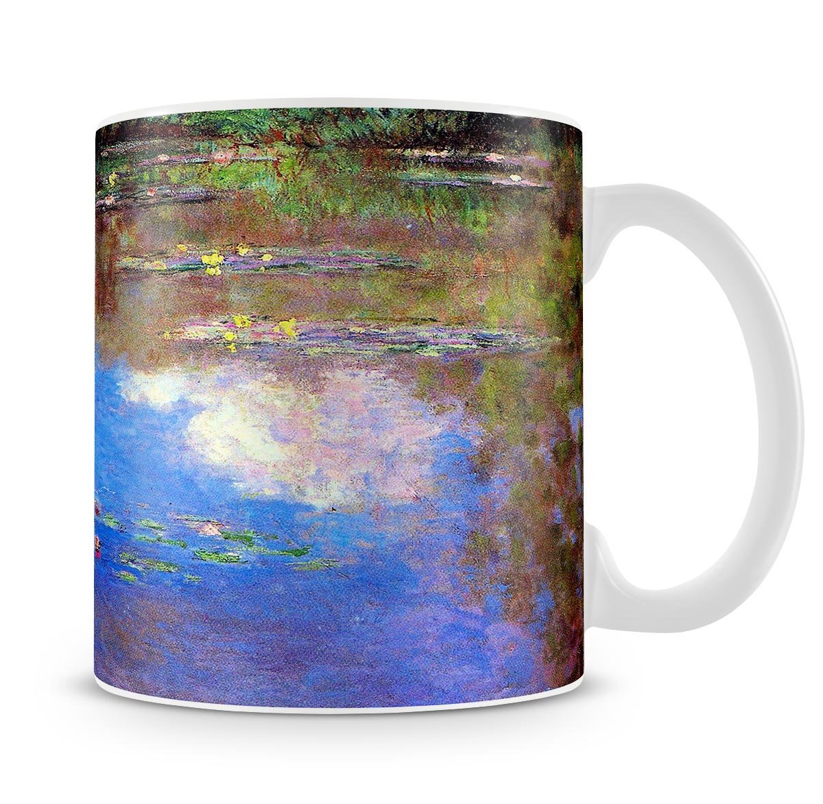 Water Lily Pond 4 by Monet Mug - Canvas Art Rocks - 4