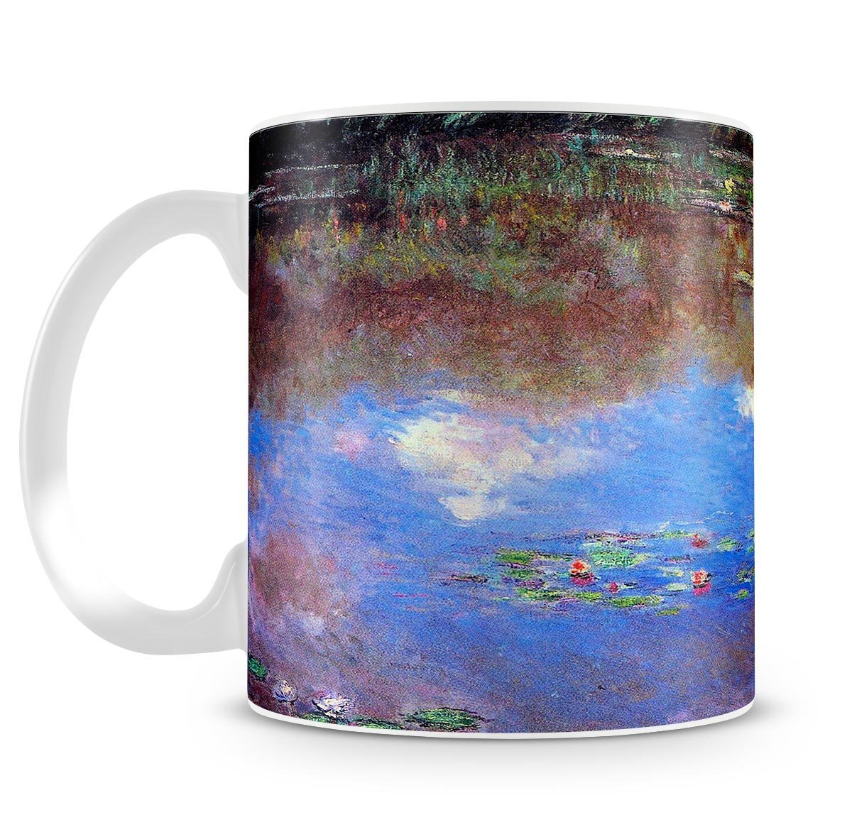 Water Lily Pond 4 by Monet Mug - Canvas Art Rocks - 4