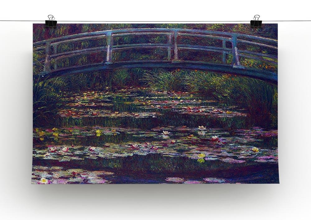 Water Lily Pond 5 by Monet Canvas Print & Poster - Canvas Art Rocks - 2