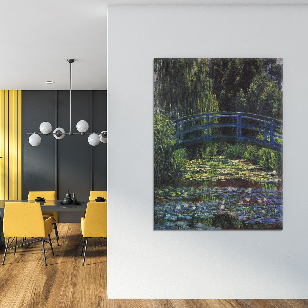 Water Lily Pond 6 by Monet Canvas Print or Poster - Canvas Art Rocks - 4