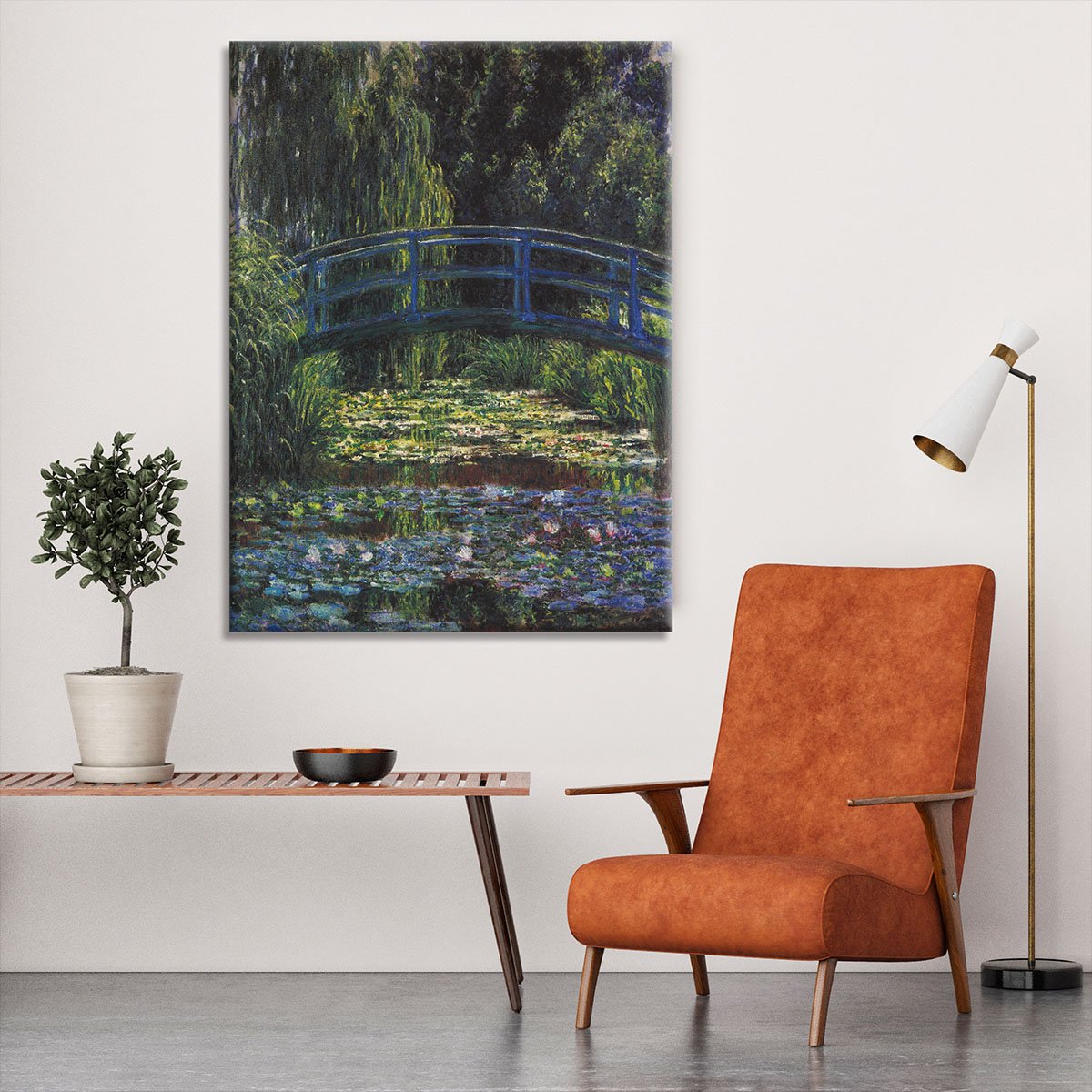 Water Lily Pond 6 by Monet Canvas Print or Poster