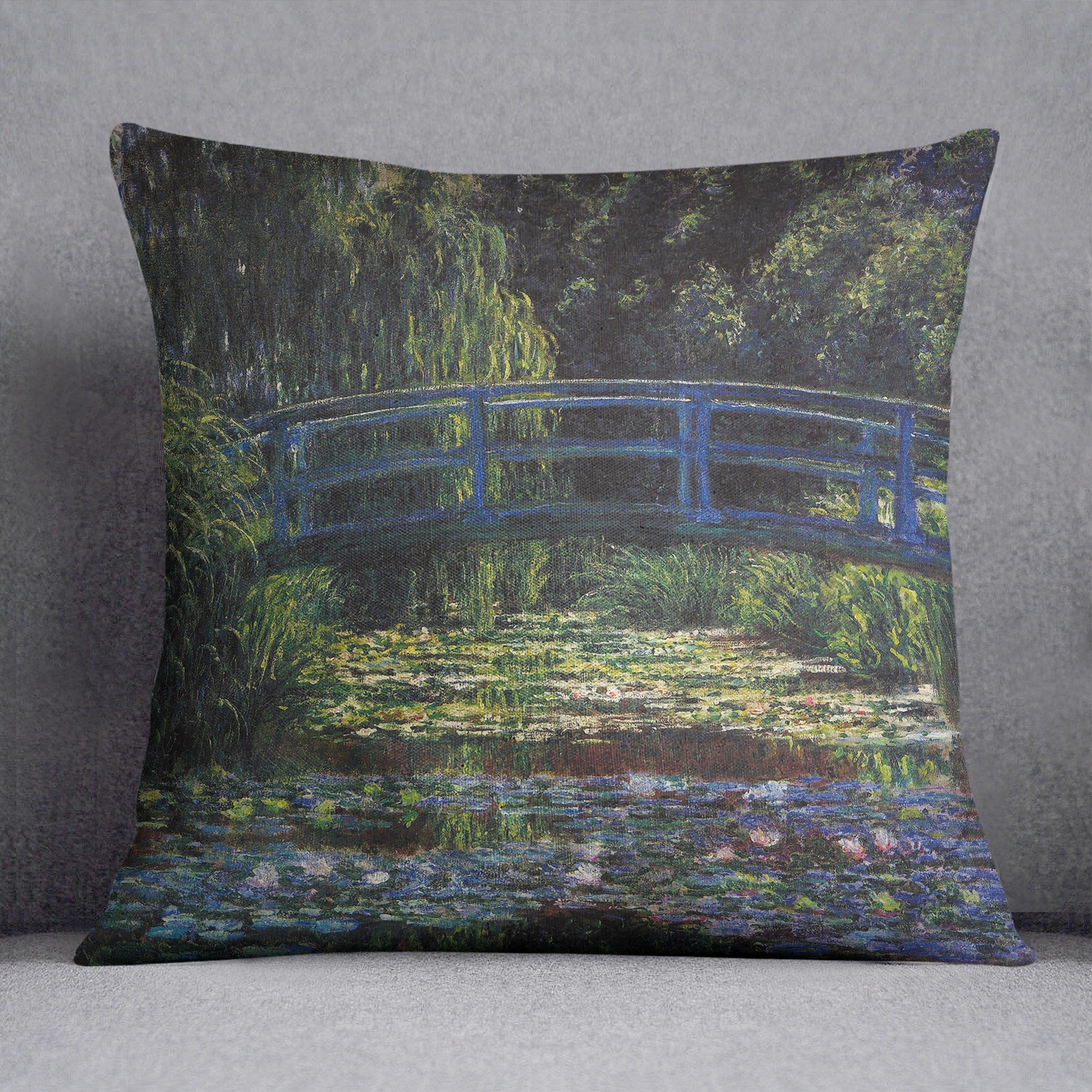 Water Lily Pond 6 by Monet Throw Pillow