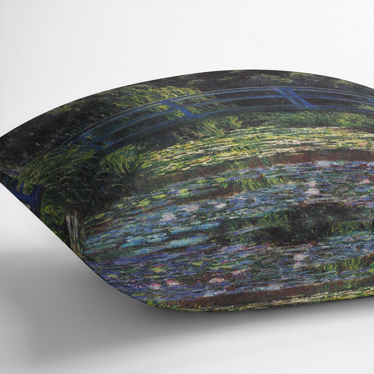 Water Lily Pond 6 by Monet Throw Pillow