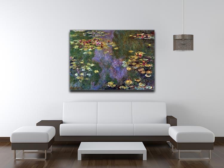 Water Lily Pond Giverny by Monet Canvas Print & Poster - Canvas Art Rocks - 4