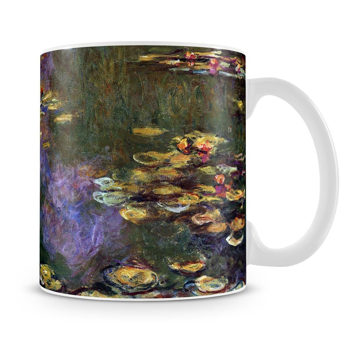 Water Lily Pond Giverny by Monet Mug - Canvas Art Rocks - 4