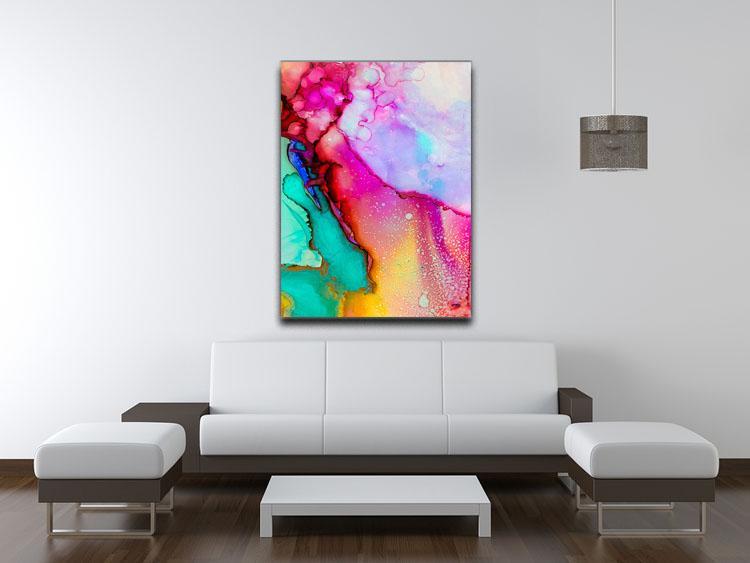 Water Painting Version 2 Canvas Print or Poster - Canvas Art Rocks - 4