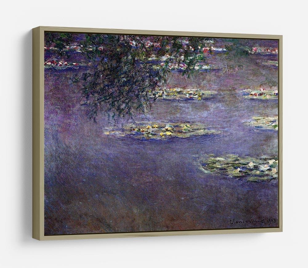 Water lilies water landscape 1 by Monet HD Metal Print