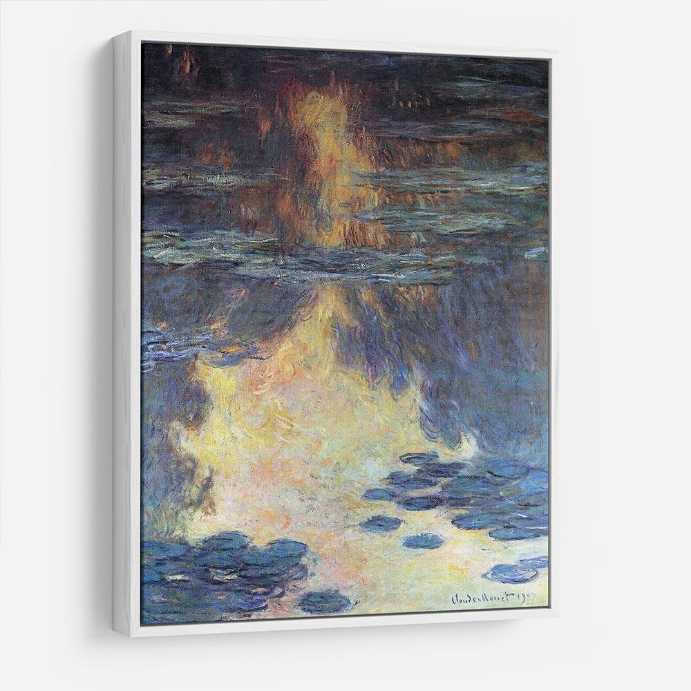 Water lilies water landscape 2 by Monet HD Metal Print