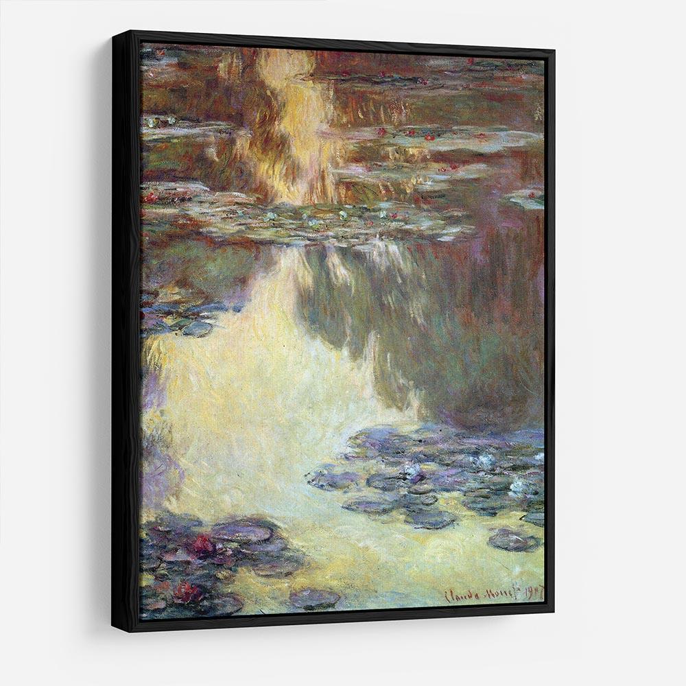Water lilies water landscape 6 by Monet HD Metal Print