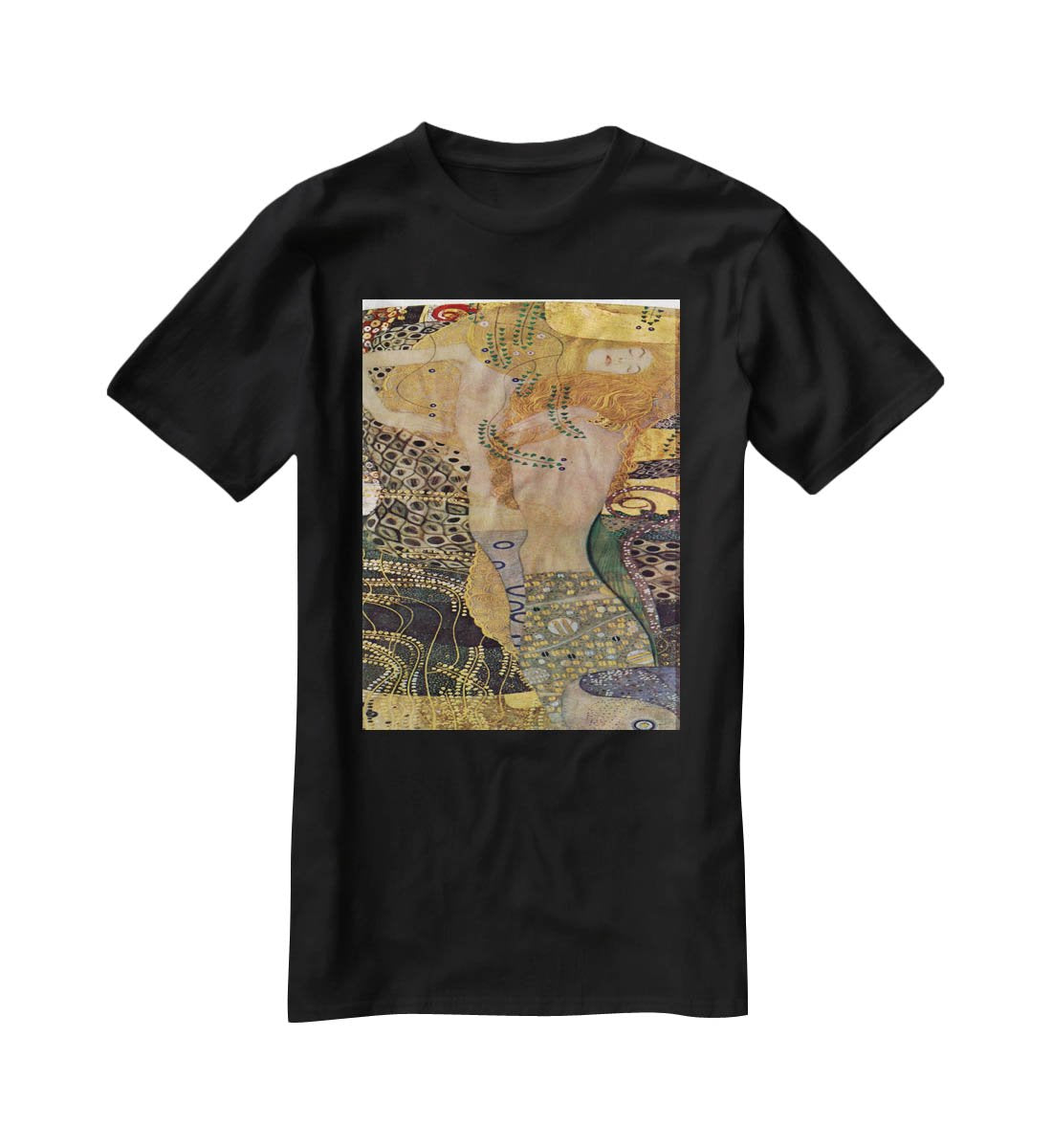 Water snakes friends I by Klimt T-Shirt - Canvas Art Rocks - 1