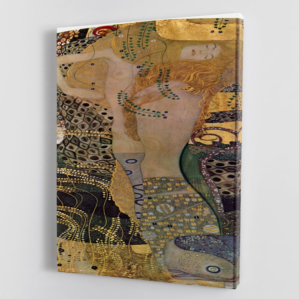 Water snakes friends I by Klimt Canvas Print or Poster