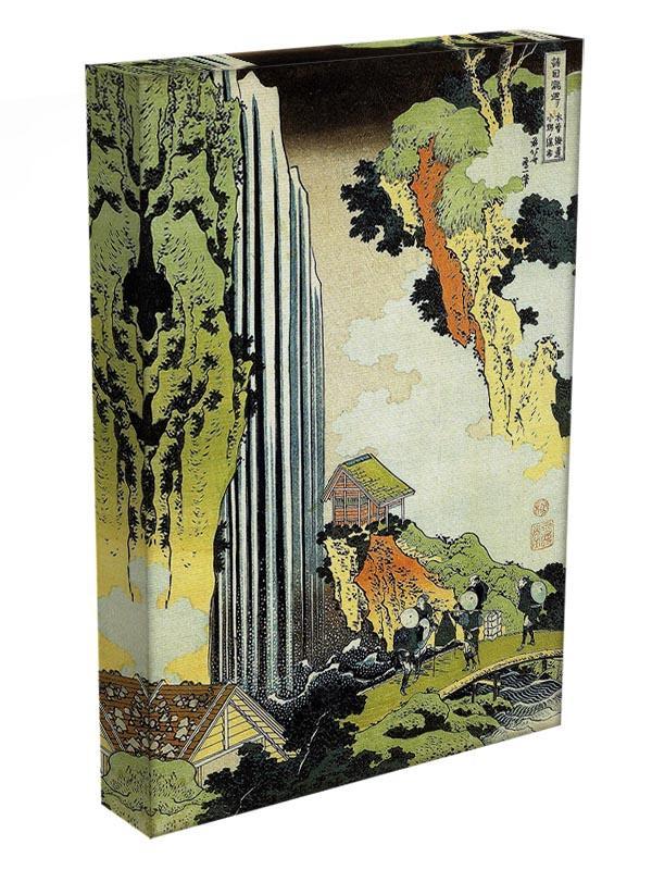 Waterfall by Hokusai Canvas Print or Poster - Canvas Art Rocks - 3