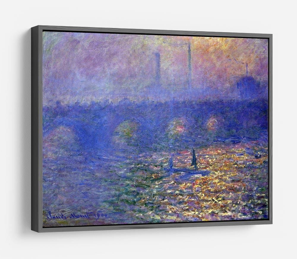 Waterloo Bridge by Monet HD Metal Print