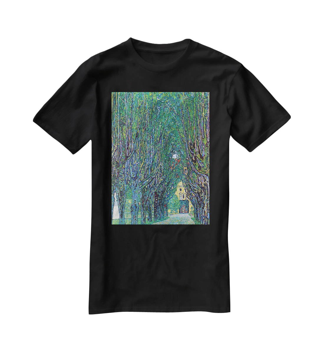 Way to the Park by Klimt T-Shirt - Canvas Art Rocks - 1