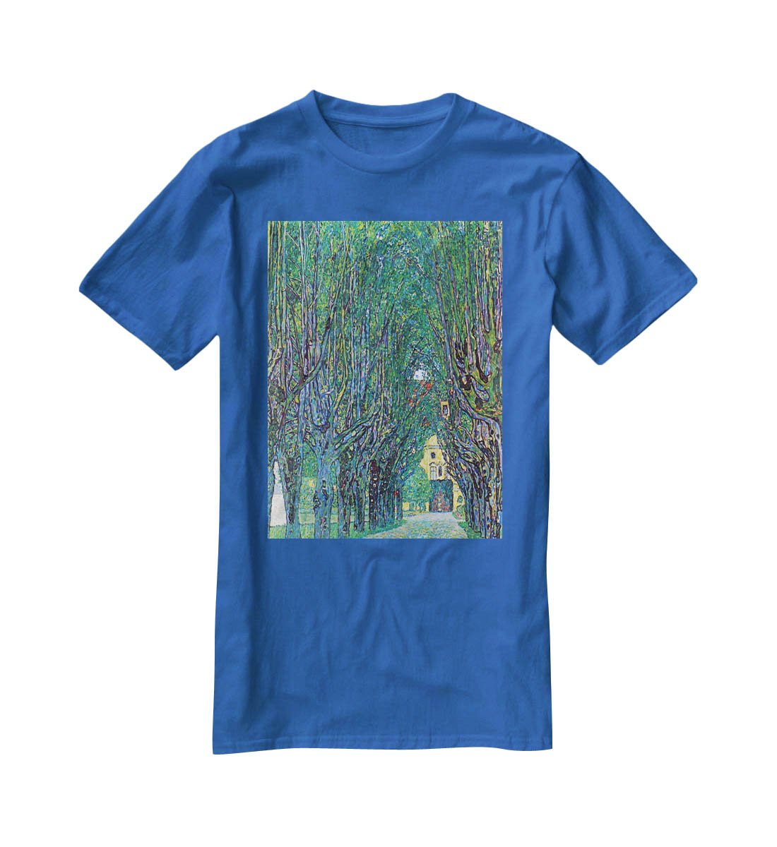 Way to the Park by Klimt T-Shirt - Canvas Art Rocks - 2