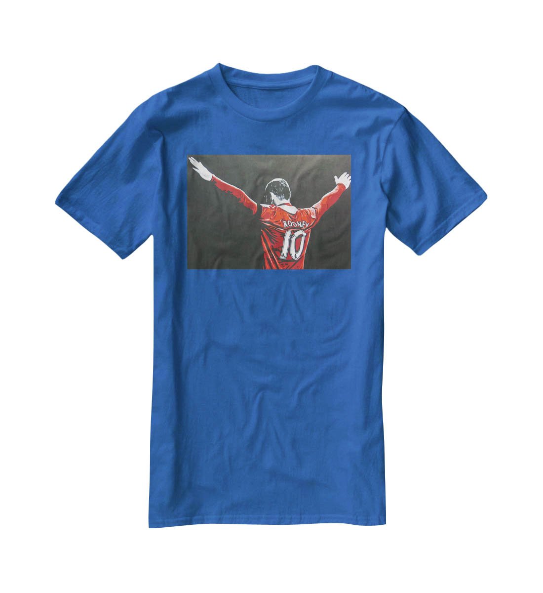 Wayne Rooney T-Shirt - Canvas Art Rocks - 2