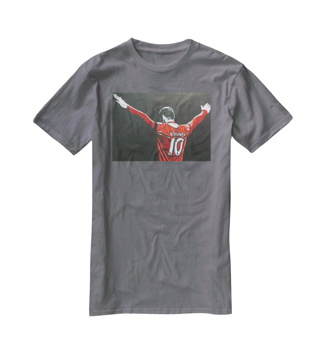 Wayne Rooney T-Shirt - Canvas Art Rocks - 3