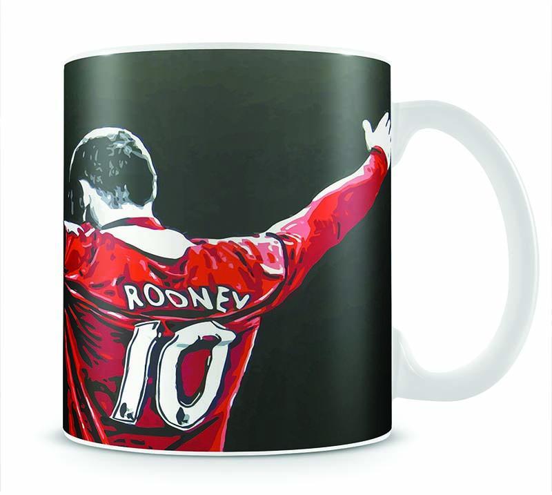 Wayne Rooney Mug - Canvas Art Rocks - 1