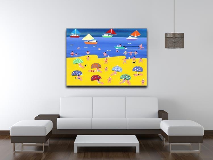 We are on holiday by Gordon Barker Canvas Print or Poster - Canvas Art Rocks - 4