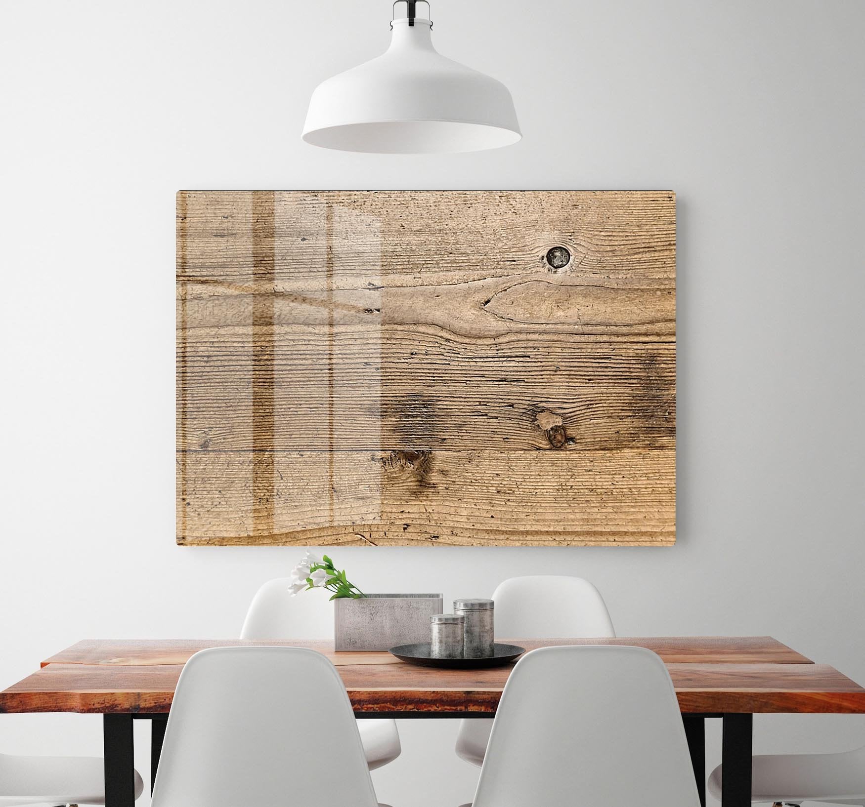 Weathered wood HD Metal Print - Canvas Art Rocks - 2