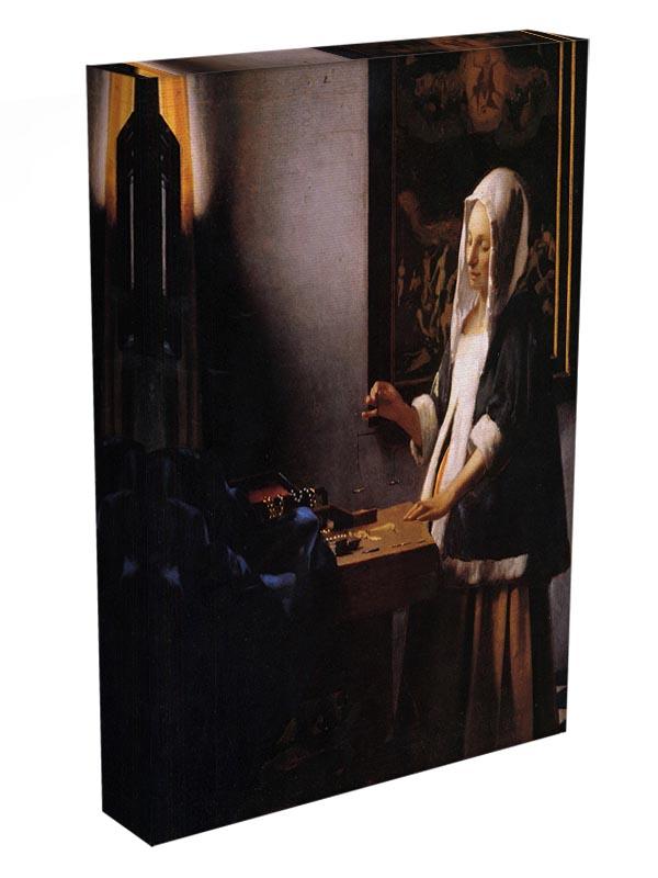 Weights by Vermeer Canvas Print or Poster - Canvas Art Rocks - 3