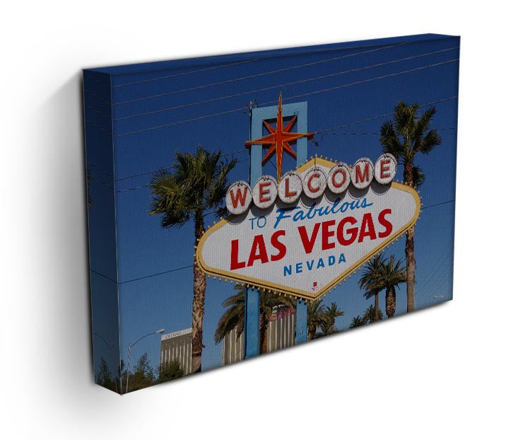 Welcome To Las Vegas Print - Canvas Art Rocks - 3