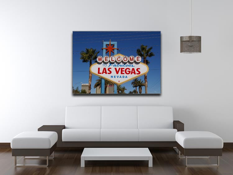Welcome To Las Vegas Print - Canvas Art Rocks - 4